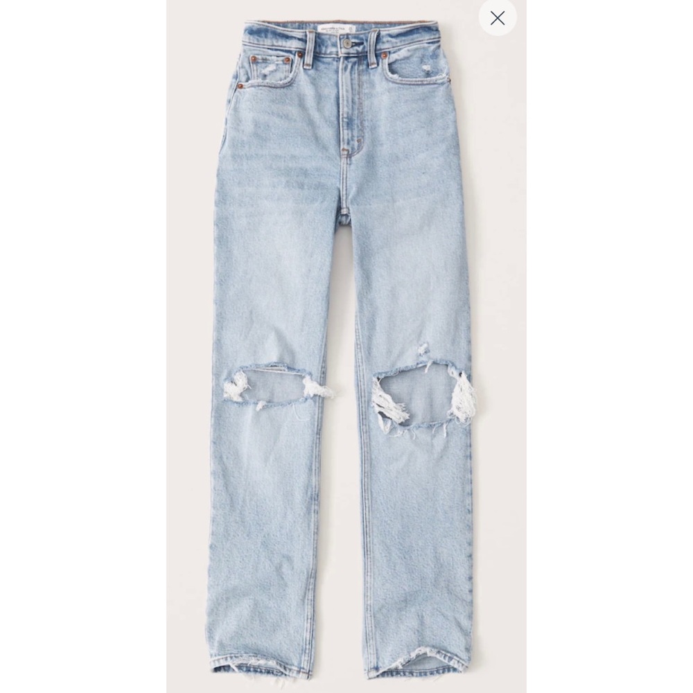 90’s Ultra High Rise Straight Jeans